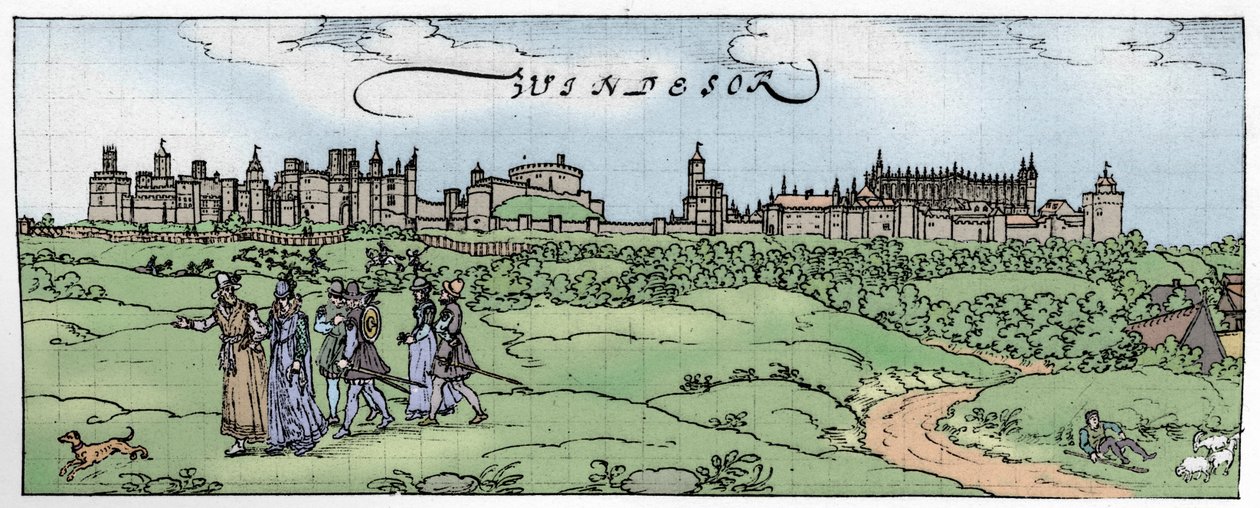 Windsorin linna, 1902. tekijältä Unbekannt
