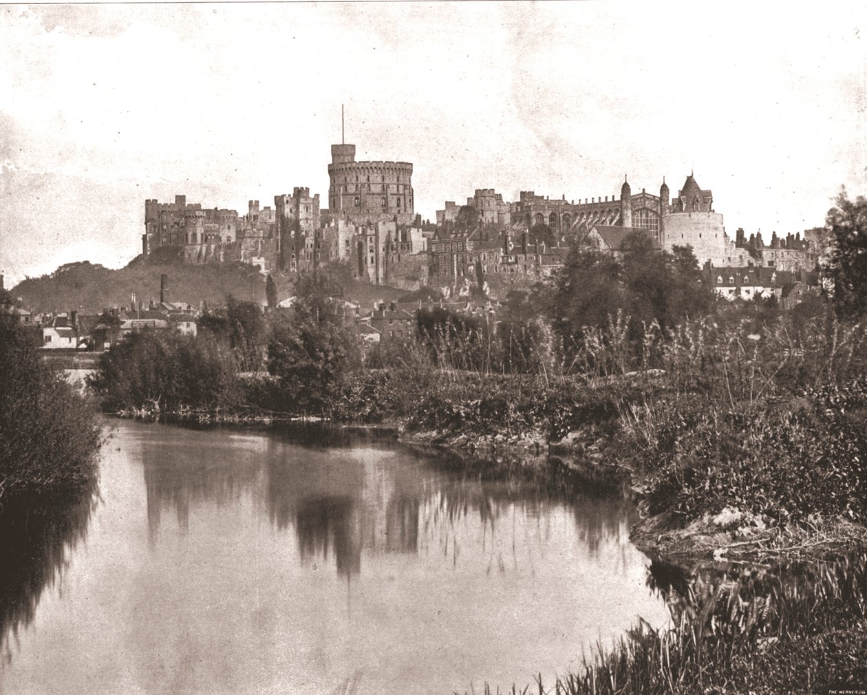 Windsorin linna, Berkshire, 1894. tekijältä Unbekannt
