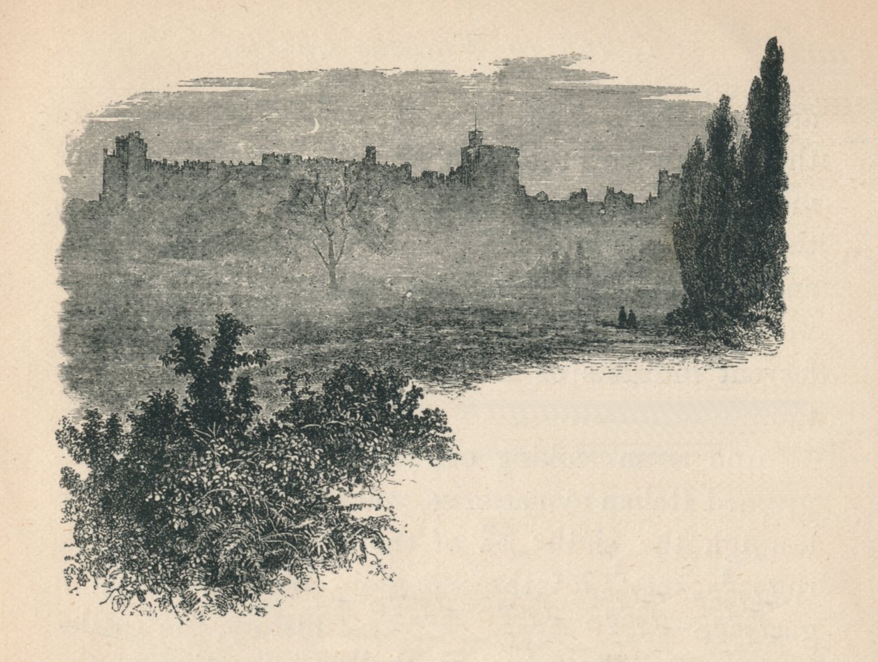Windsorin linna Home Parkista, 1895 tekijältä Unbekannt