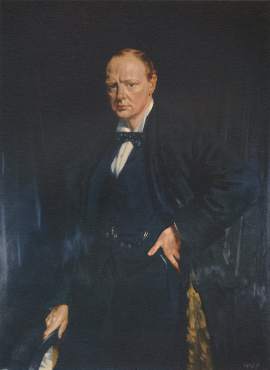 Winston Churchill, 1916, 1941 tekijältä Unbekannt