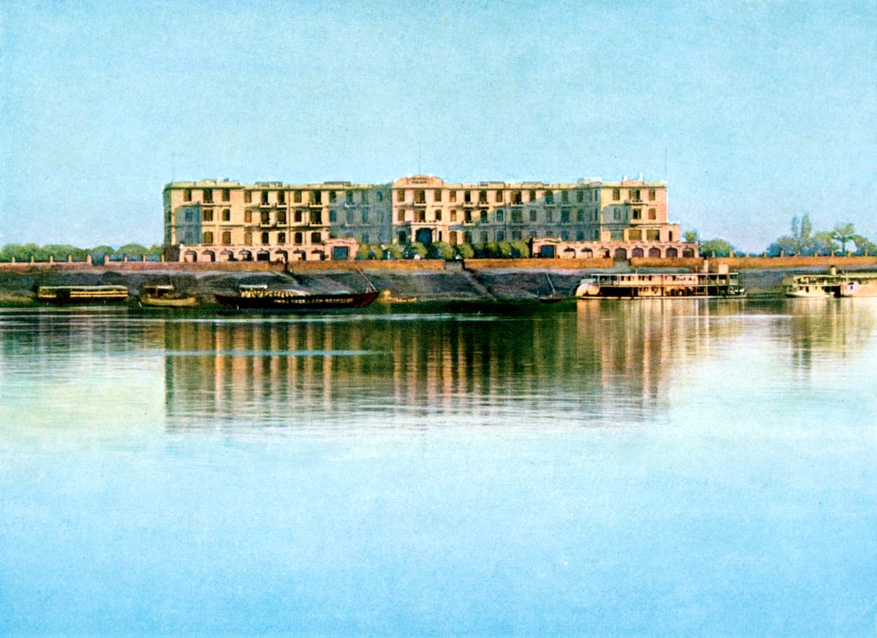 Winter Palace Hotel, Luxor, Egypti, 1900-luku tekijältä Unbekannt
