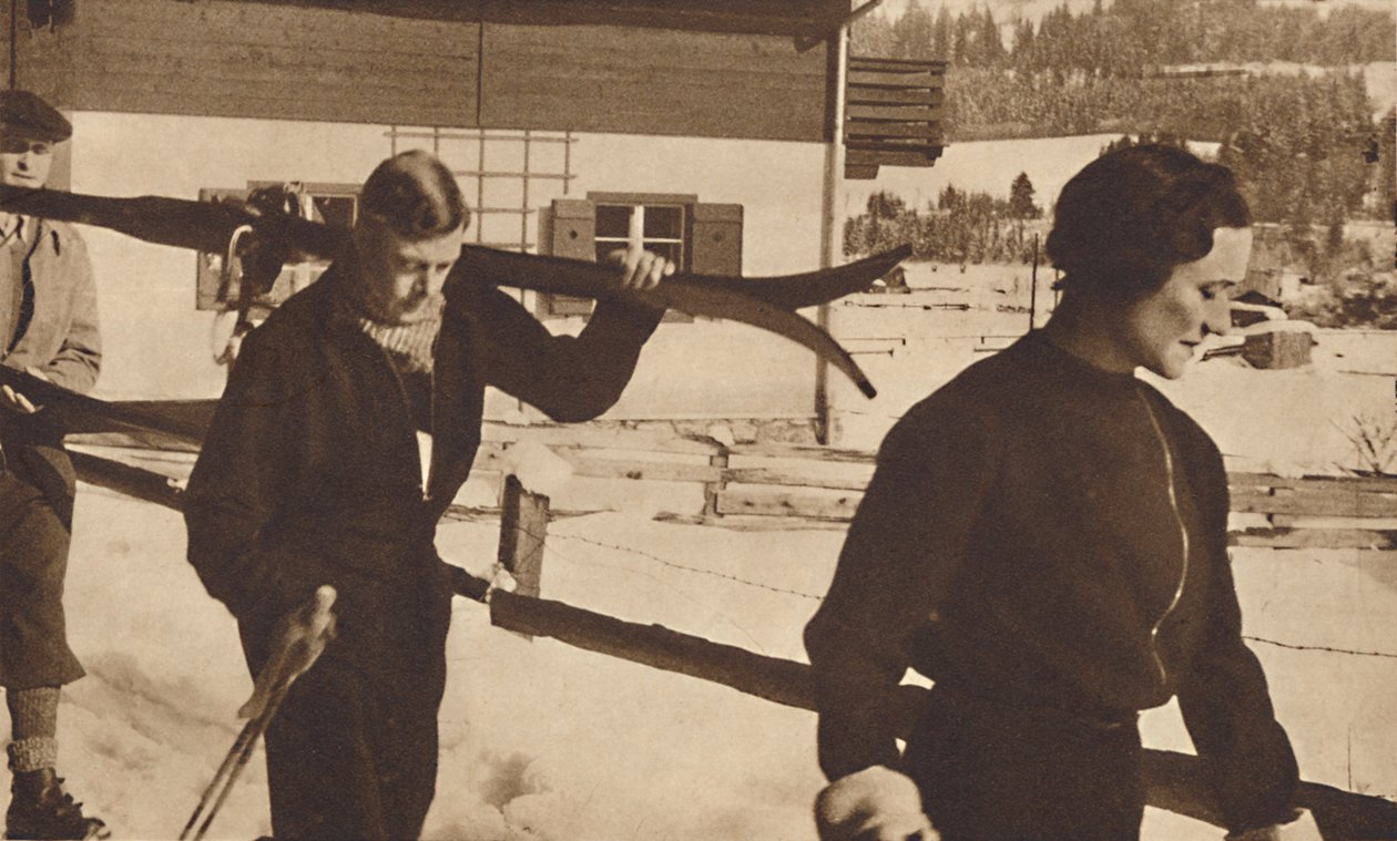 Talviurheilu, Itävalta, 1935, 1937 tekijältä Unbekannt
