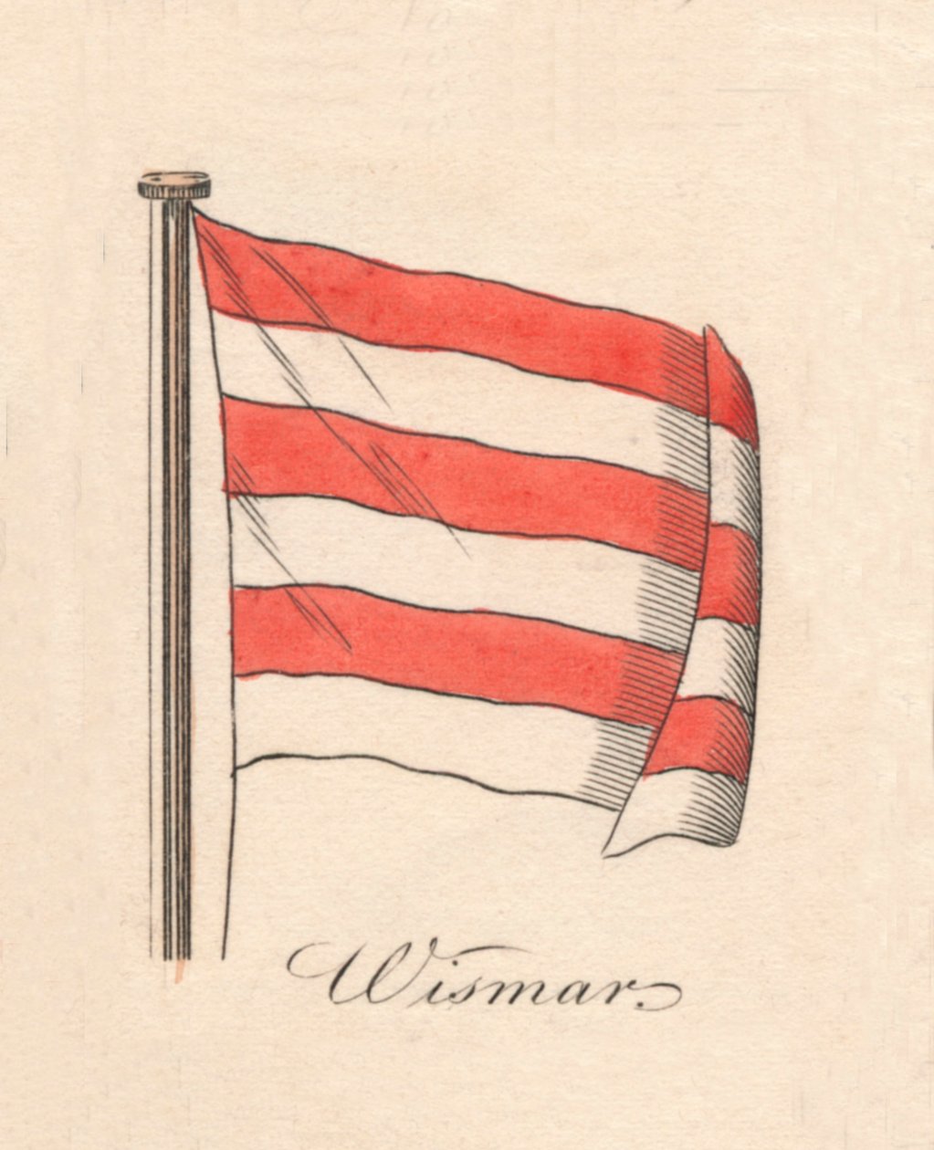 Wismar, 1838 tekijältä Unbekannt