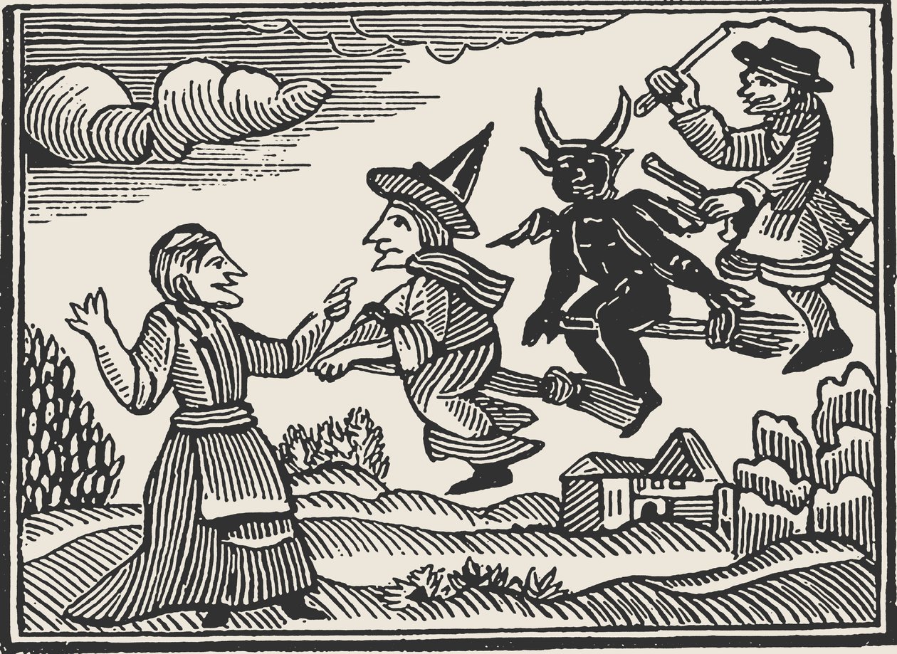 Noidat, Cotton Matherin Näkymätön maailma, 1689. tekijältä Unbekannt