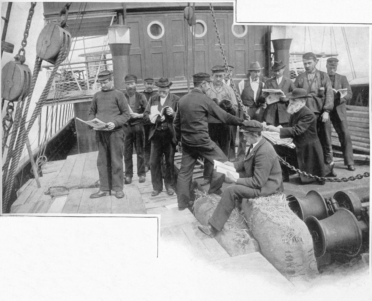 Jack pinnalla, St Andrews Waterside Mission, Lontoo, c1903 1903 tekijältä Unbekannt