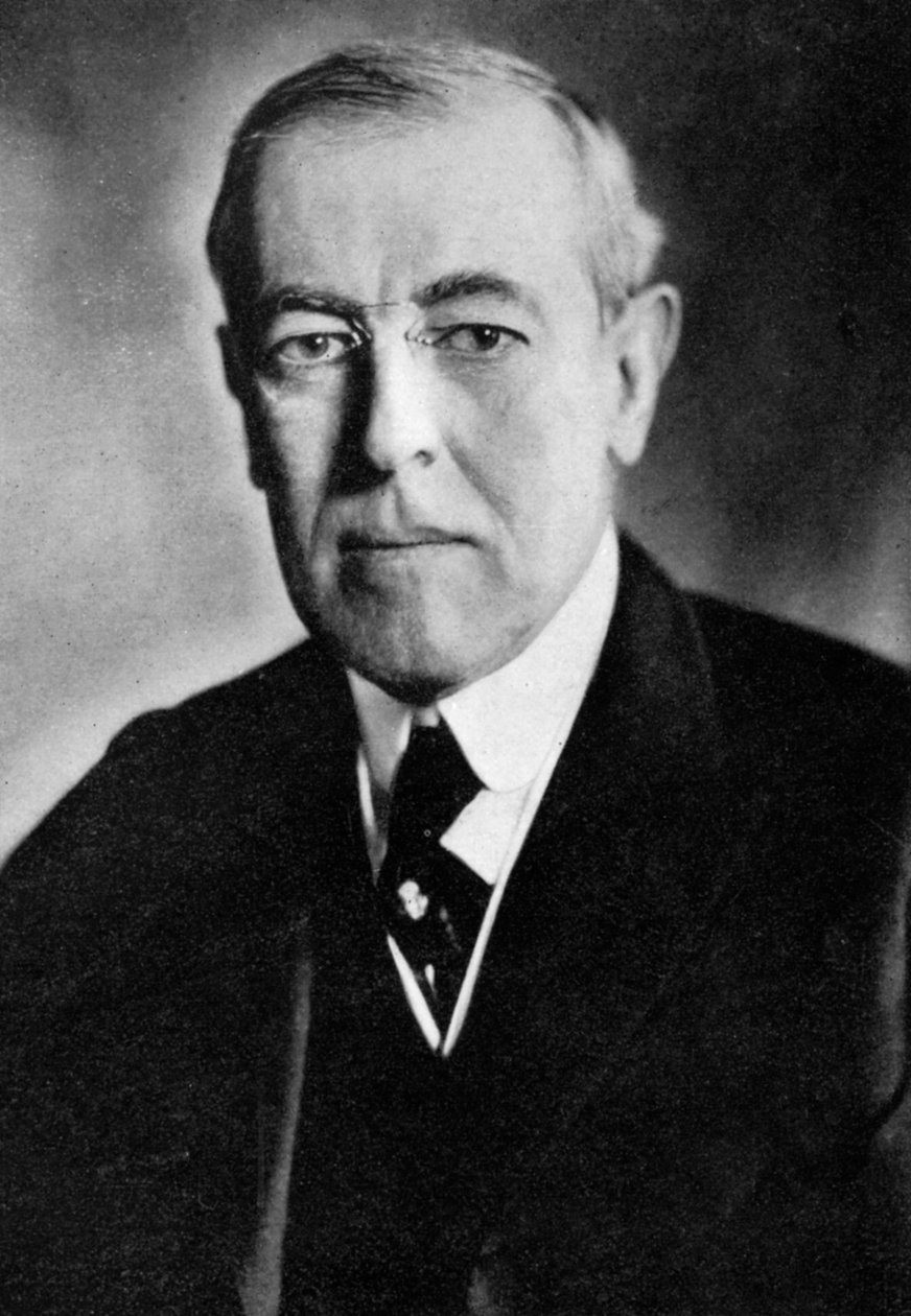 Woodrow Wilson, 28. Yhdysvaltain presidentti, 1933 tekijältä Unbekannt