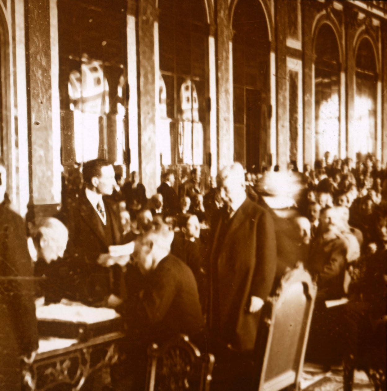Woodrow Wilson, Versaillesin sopimus, Ranska, 1919 tekijältä Unbekannt