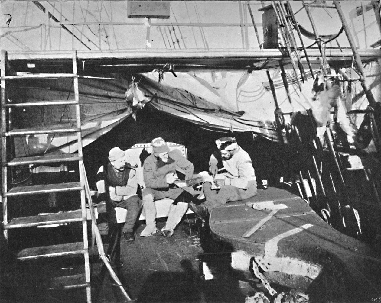 Työpaja kannella. heinäkuuta 1895 1897 tekijältä Unbekannt