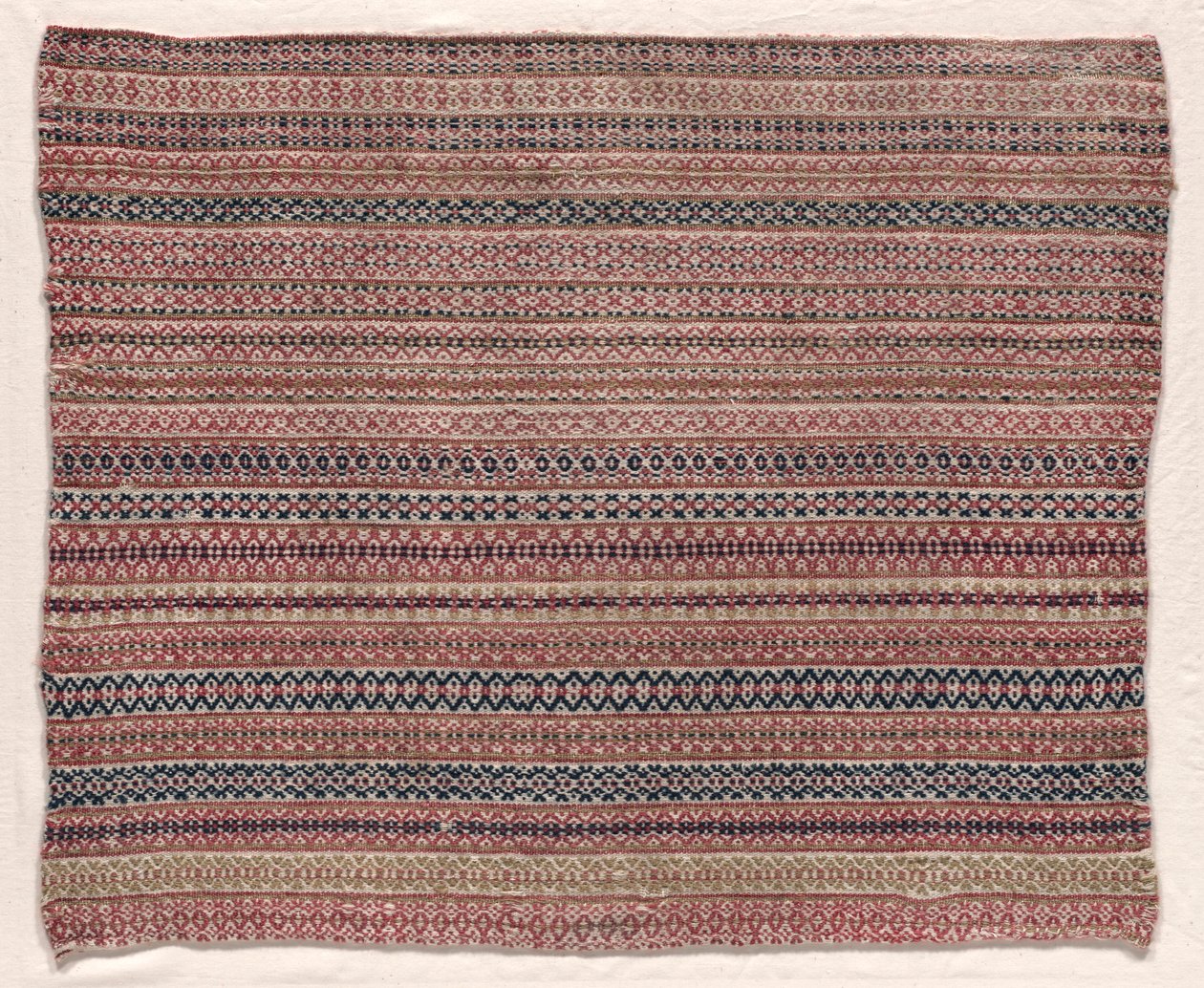 Kudottu villatekstiili, 1800-luvun alku. tekijältä Unbekannt