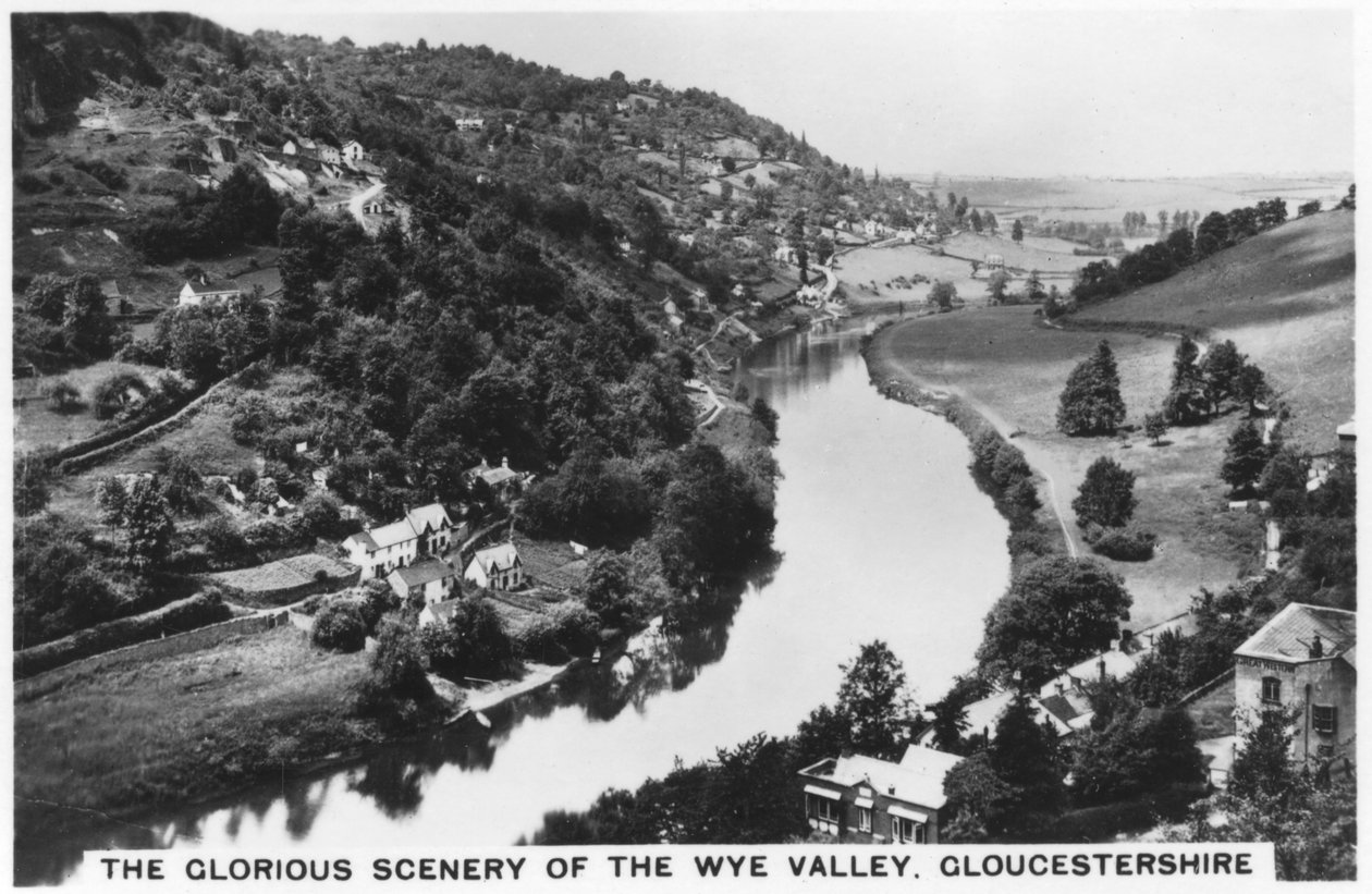 Wye Valley, Gloucestershire, 1936 tekijältä Unbekannt