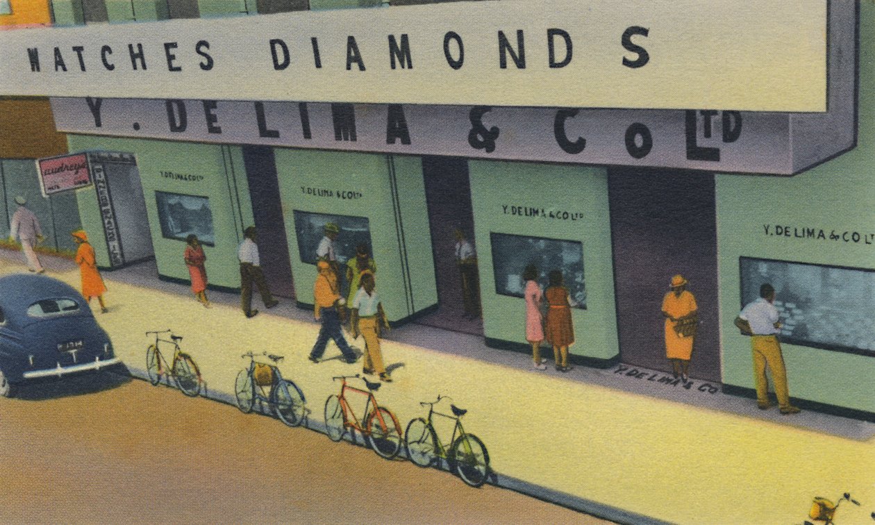Y. De Lima & Co. Ltd., Trinidads Premier Travellers, Port of Spain, Trinidad, B.W.I., 1940-luku. tekijältä Unbekannt