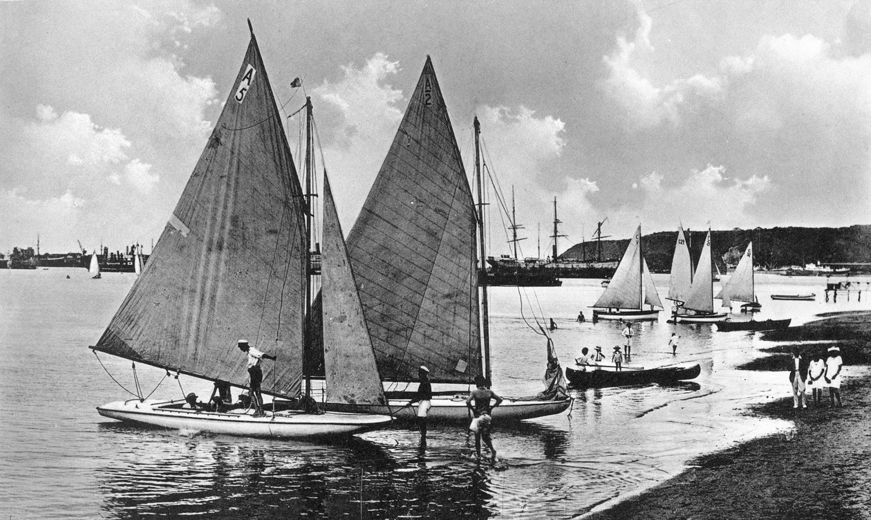 Purjehdus lahdella, Durban, Etelä-Afrikka tekijältä Unbekannt
