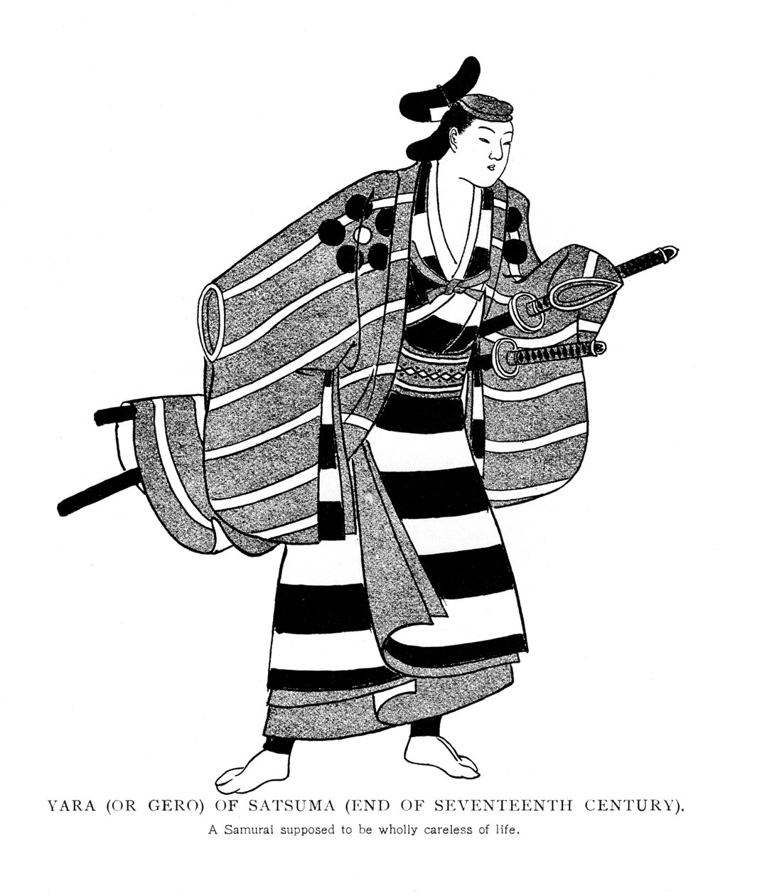 Yara Gero Satsumasta, 1600-luvun loppu 1904 tekijältä Unbekannt