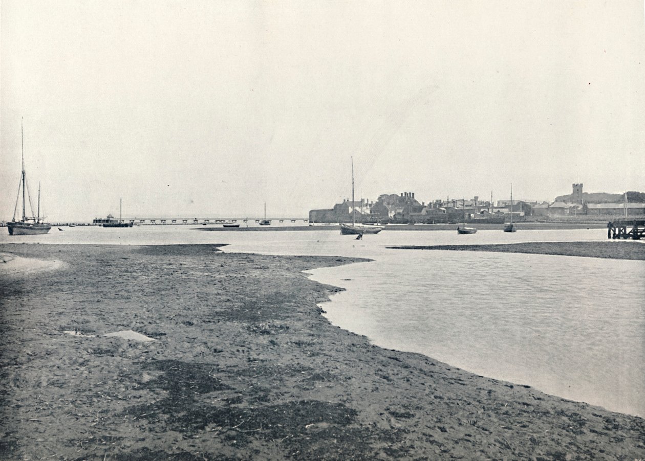 Yarmouth Isle of Wight - Yleisnäkymä, 1895 tekijältä Unbekannt