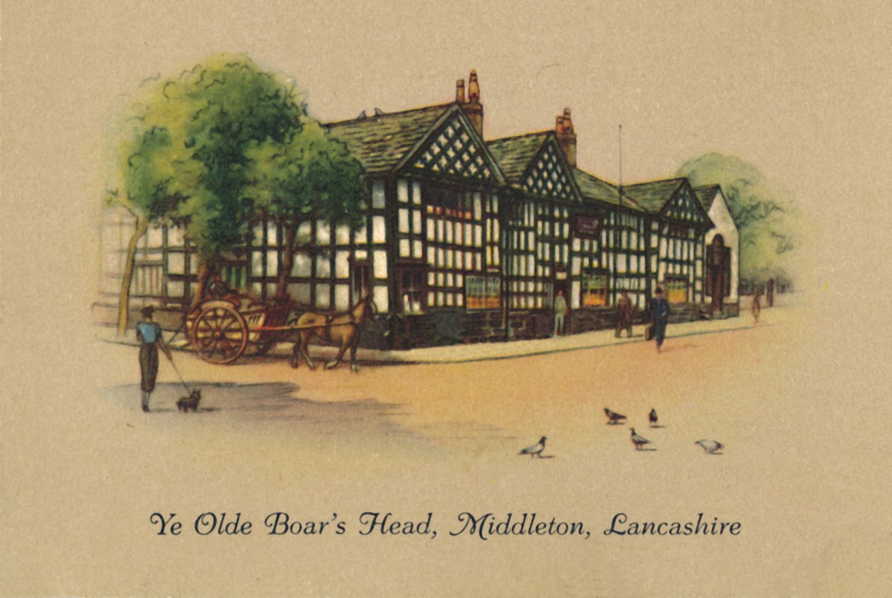 Ye Olde Boars Head, Middleton, Lancashire, 1939 tekijältä Unbekannt