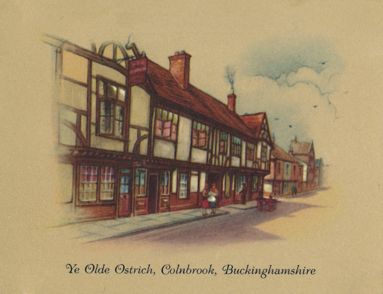 Ye Olde Strutsi Colnbrook, Buckinghamshire, 1939 tekijältä Unbekannt