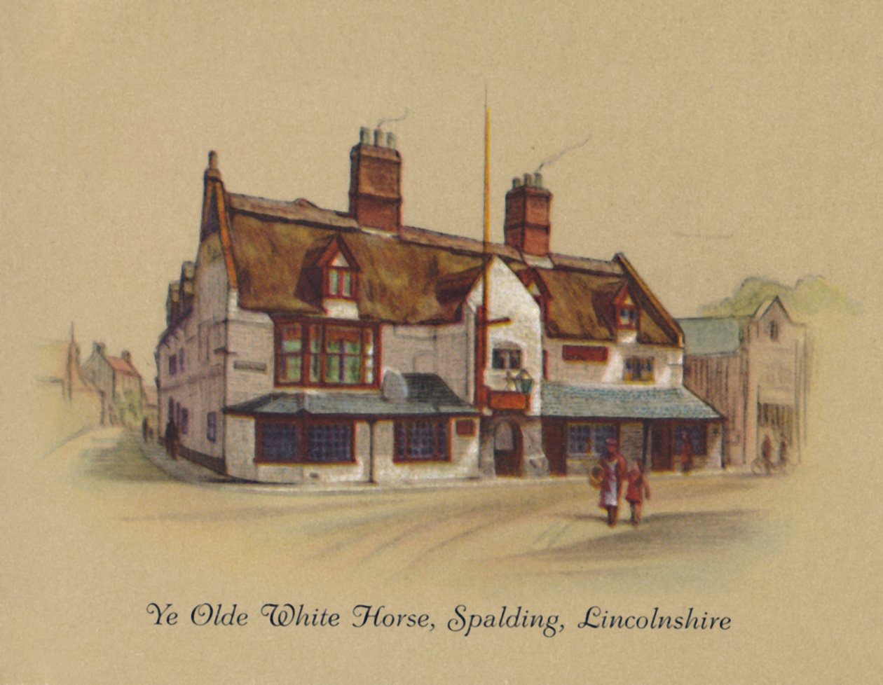 Ye Olde White Horse, Spalding, Lincolnshire, 1939 tekijältä Unbekannt