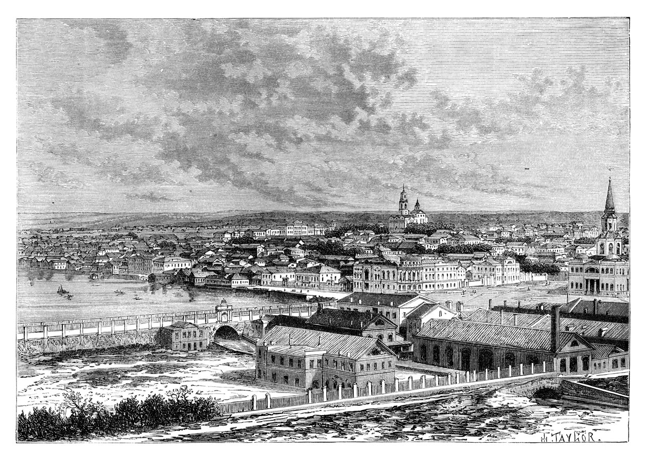 Jekaterinburg, Venäjä, 1895 tekijältä Unbekannt