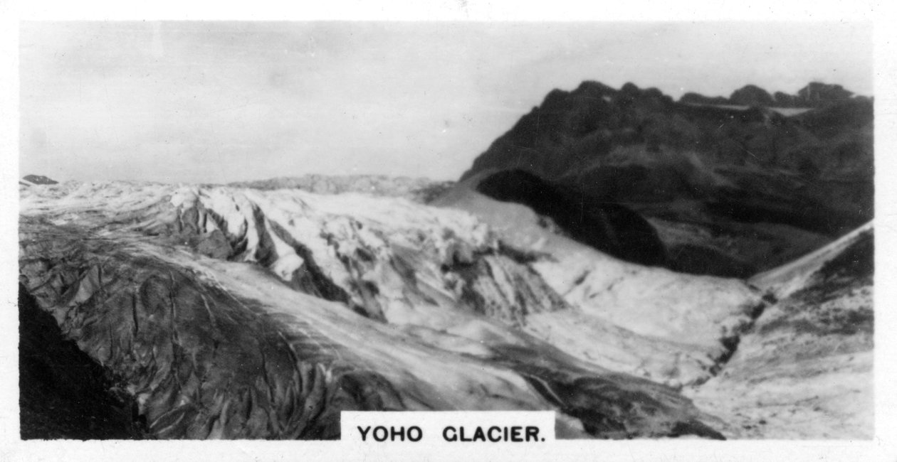Yoho Glacier, Rocky Mountains, Kanada, 1920-luku tekijältä Unbekannt