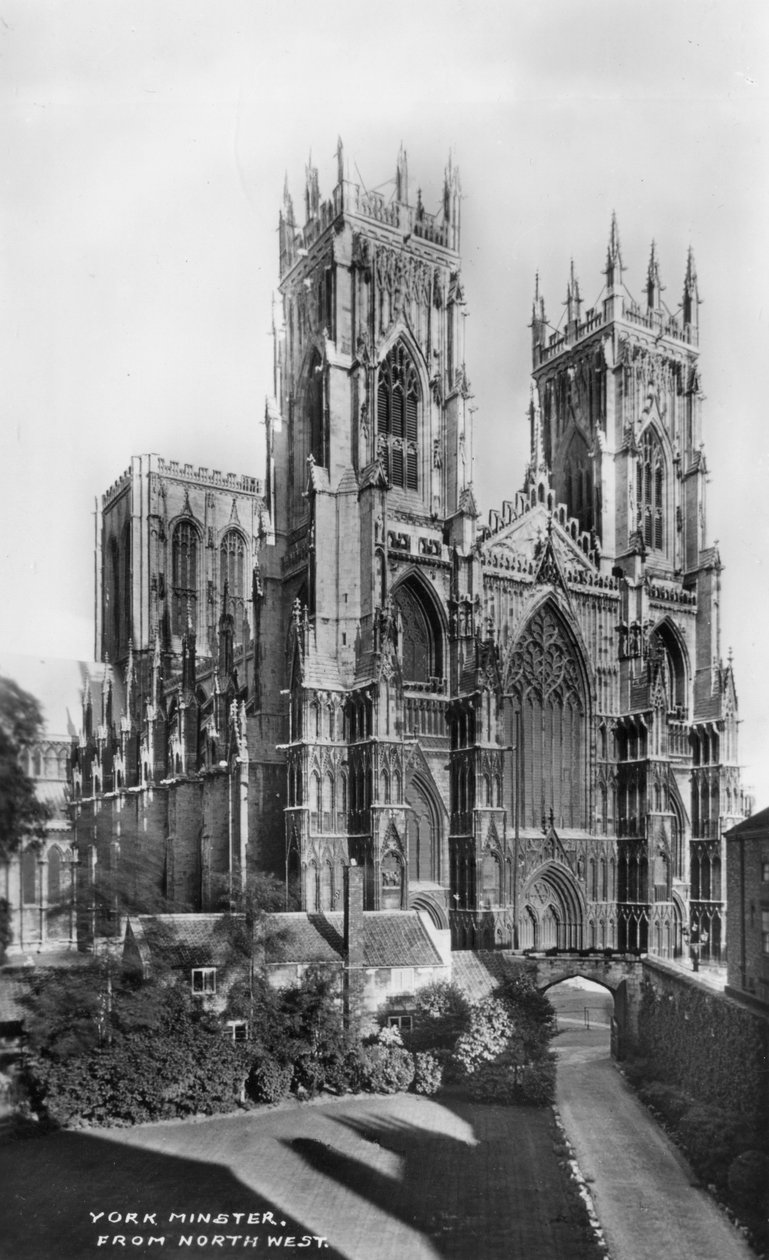 York Minster, York, North Yorkshire, 1900-luvun alku tekijältä Unbekannt