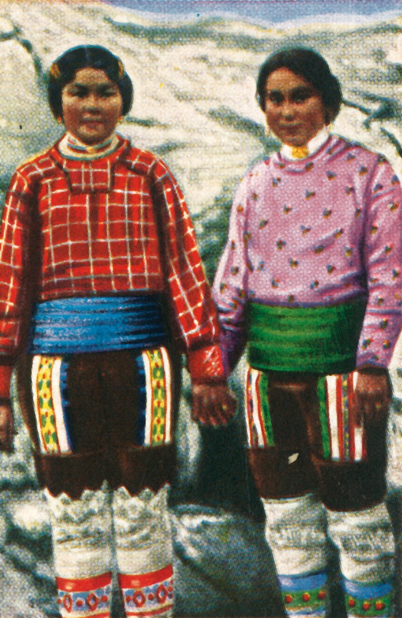 Nuoret inuiittinaiset, Grönlanti, 1928. tekijältä Unbekannt