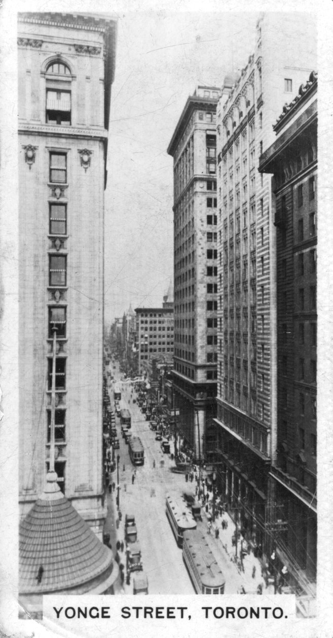 Young Street, Toronto, Kanada, 1920-luku tekijältä Unbekannt