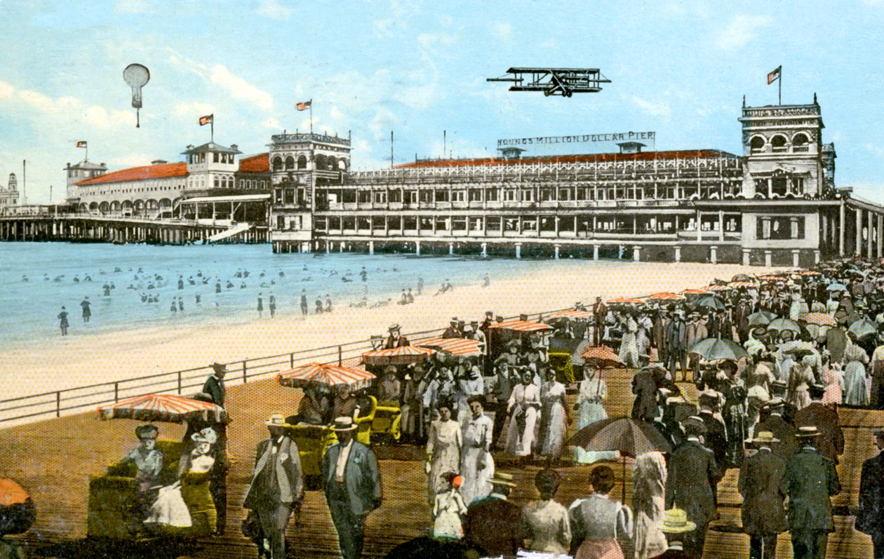 Youngs New Million Dollar Pier, Atlantic City, New Jersey, USA, 1913 tekijältä Unbekannt