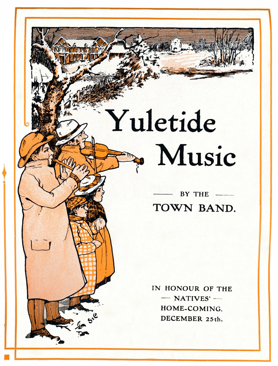 Town Band -juhlanmusiikki, 1910 tekijältä Unbekannt