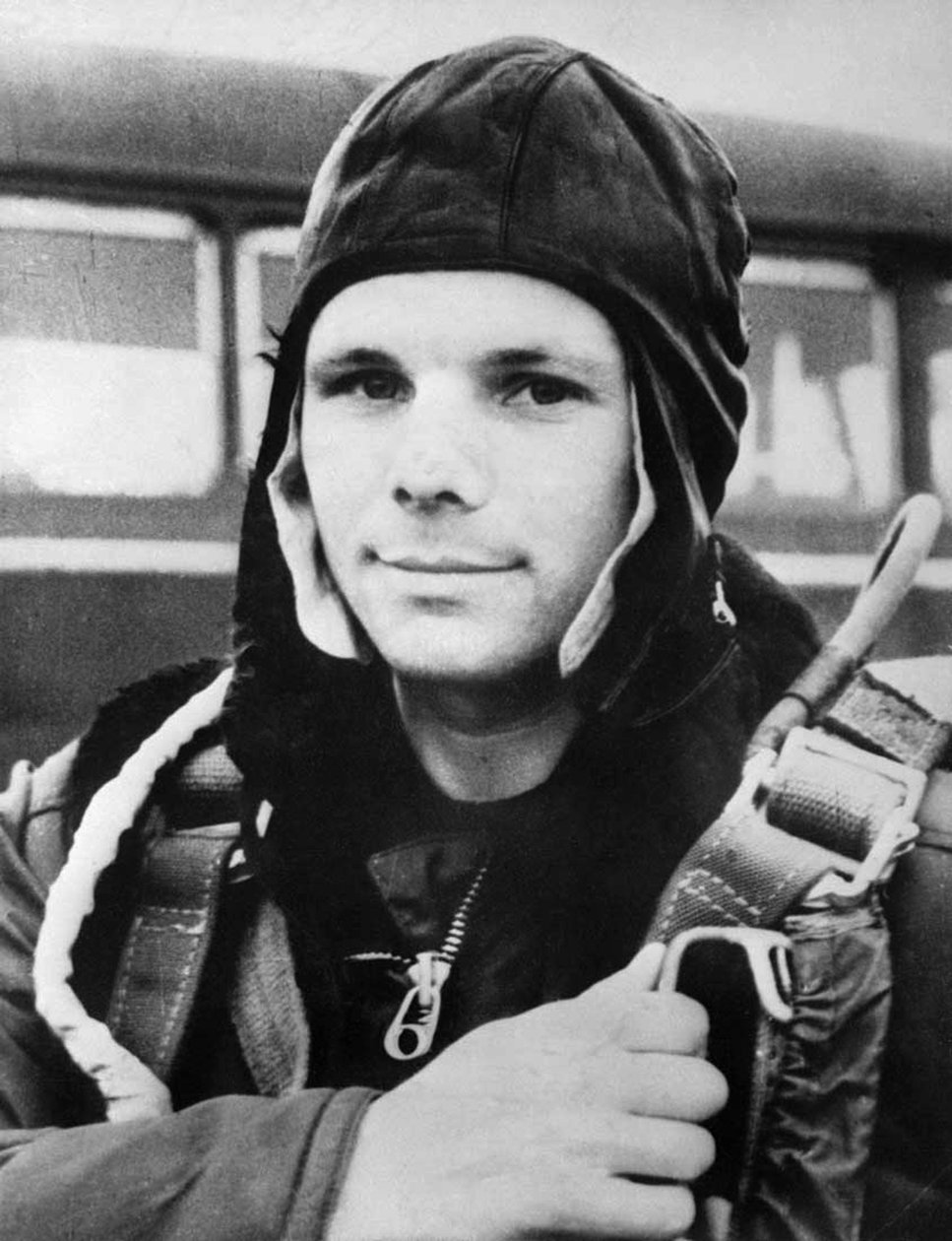 Juri Gagarin, venäläinen kosmonautti, 1961 tekijältä Unbekannt