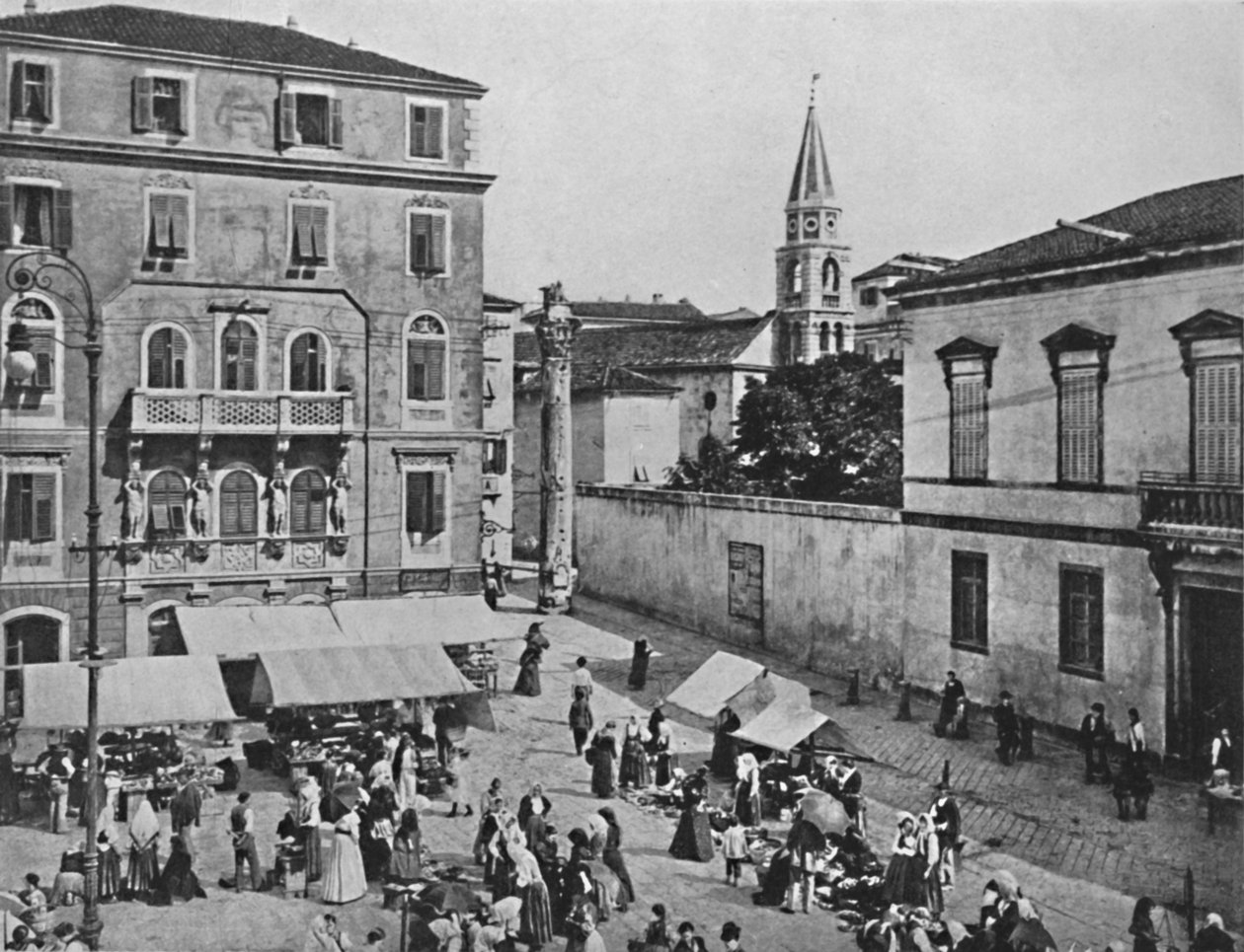 Zara - Piazza delle Erbe, 1913 tekijältä Unbekannt