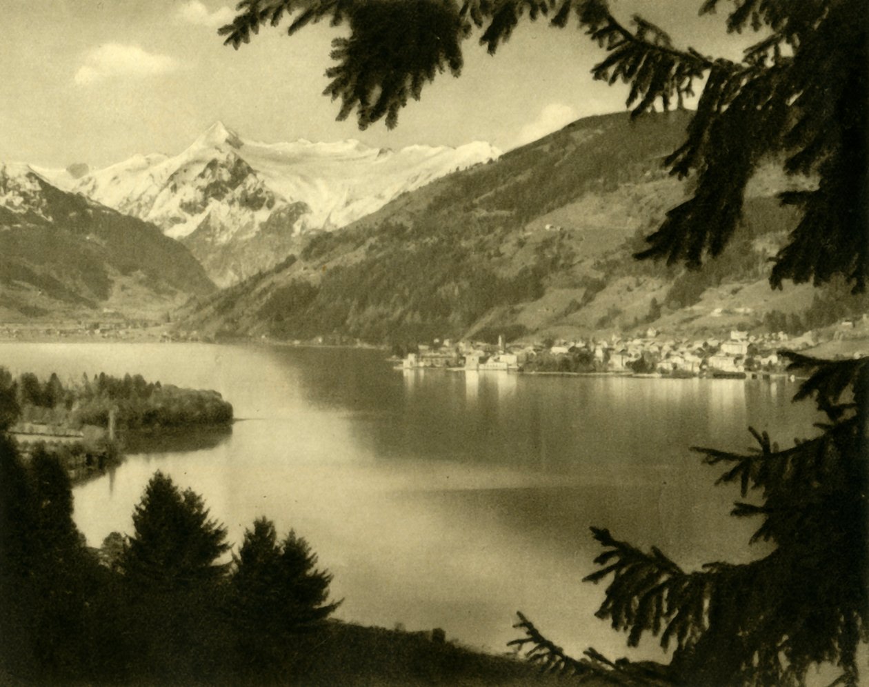 Zell am See, Itävalta, 1935. tekijältä Unbekannt