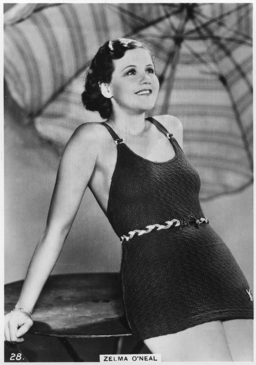 Zelma ONEal, yhdysvaltalainen näyttelijä, laulaja ja tanssija, v. 1938 tekijältä Unbekannt