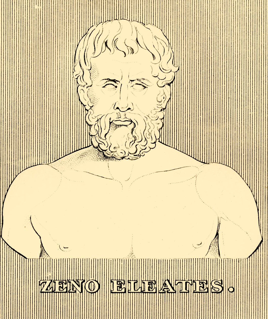 Zeno Eleates, 495-430 eKr., 1830. tekijältä Unbekannt
