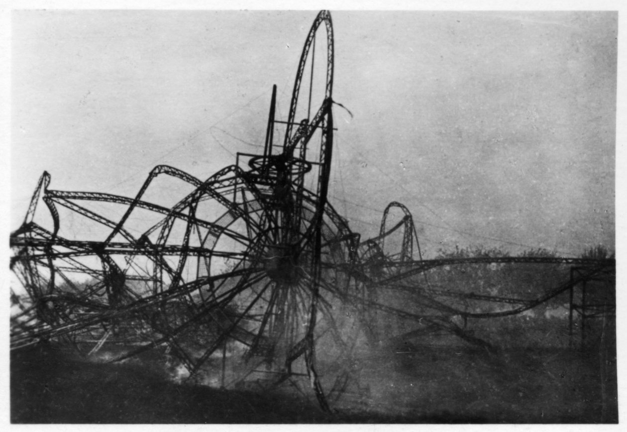 Zeppelin LZ4 Echterdingenin katastrofin jälkeen, Saksa, 1908 1933 tekijältä Unbekannt