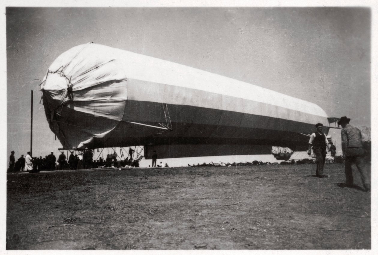 Zeppelin LZ 5, Goeppingen, Saksa, 1909 1933 tekijältä Unbekannt