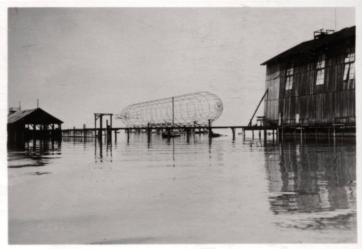 Zeppelin LZ 6 rakenteilla, Saksa, 1909 1933 tekijältä Unbekannt