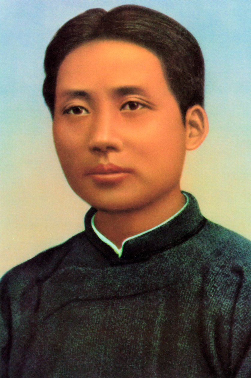 Zhou Enlai, Kiinan kansantasavallan ensimmäinen pääministeri, nuorena miehenä, 1920-luku tekijältä Unbekannt