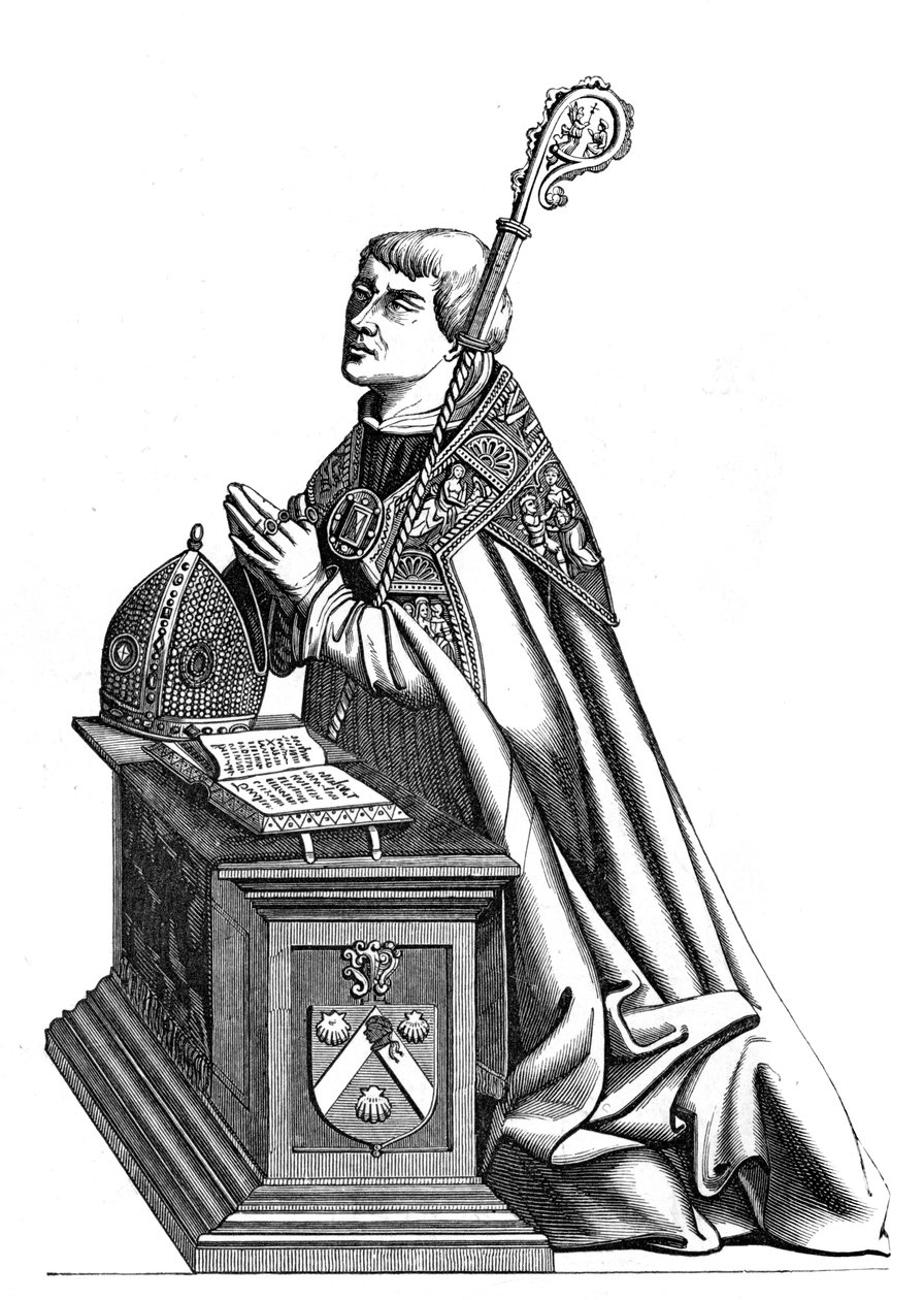 Etienne de Poncher 1446-1524, Pariisin piispa, 1500-luku 1849 tekijältä Unbekannt
