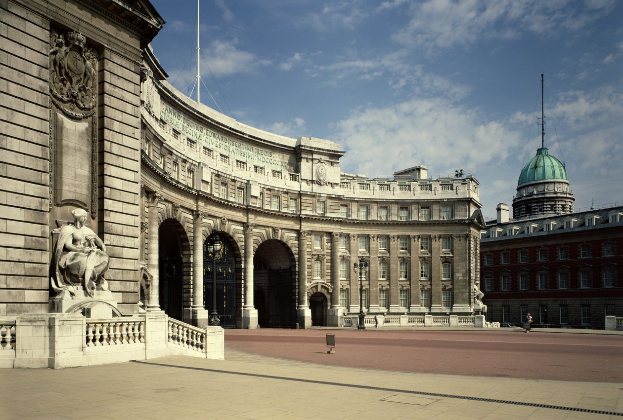 Admiralty Arch, 1906-11, suunnittelija Sir Aston Webb, Lontoo, UK tekijältä Unbekannt Unbekannt