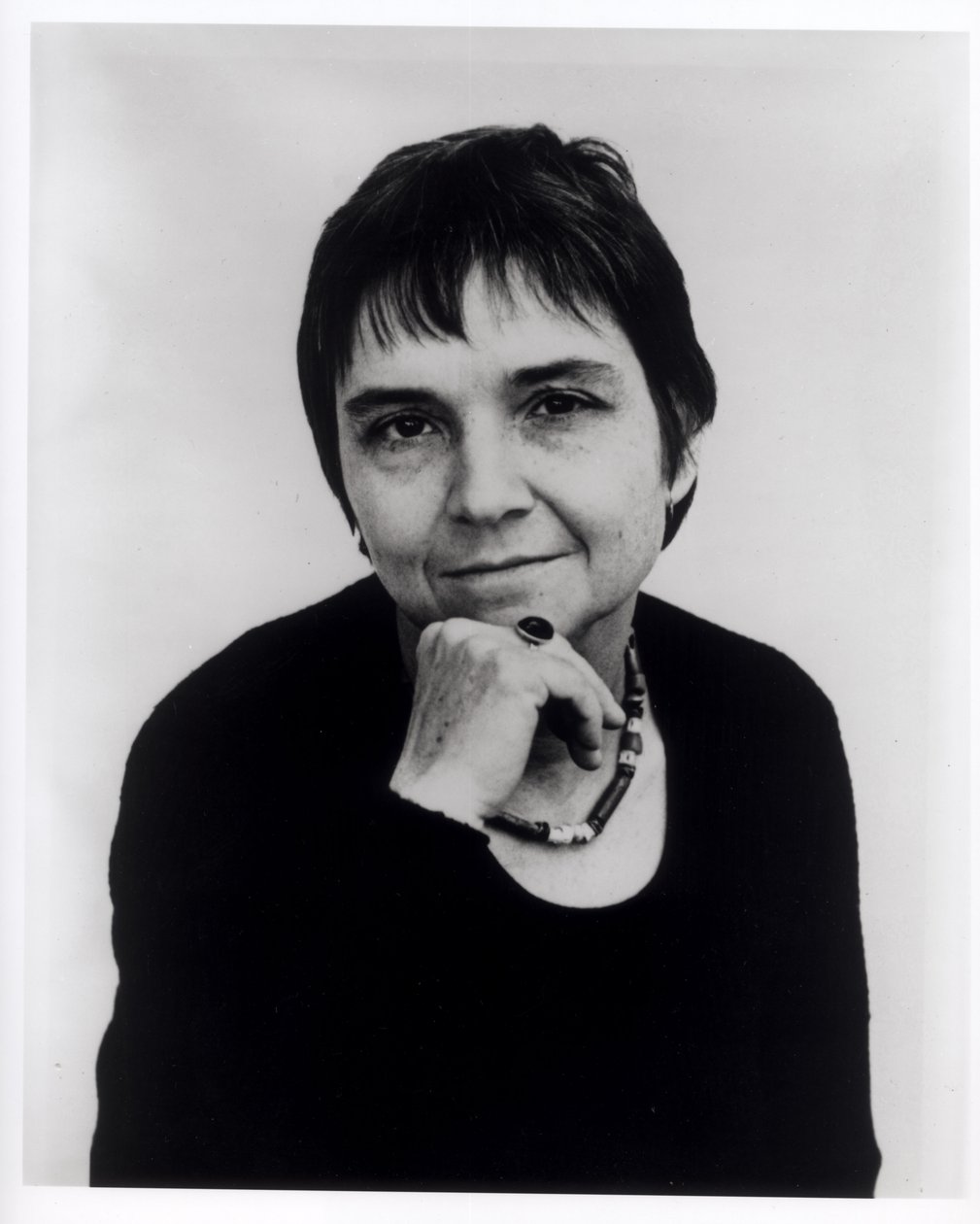 Adrienne Cecile Rich (s.1929), 1970-luku (bw kuva) tekijältä Unbekannt Unbekannt