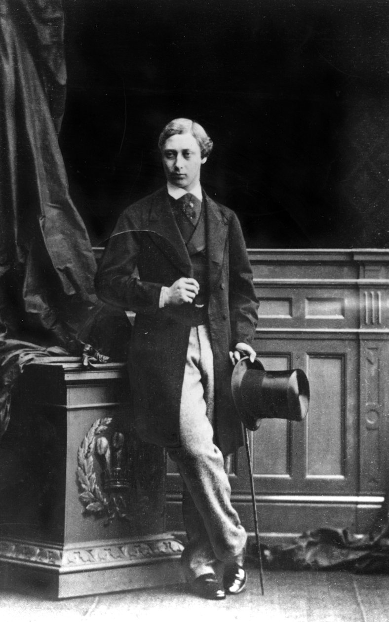 Albert Edward, Walesin prinssi, 1861 (bw kuva) tekijältä Unbekannt Unbekannt