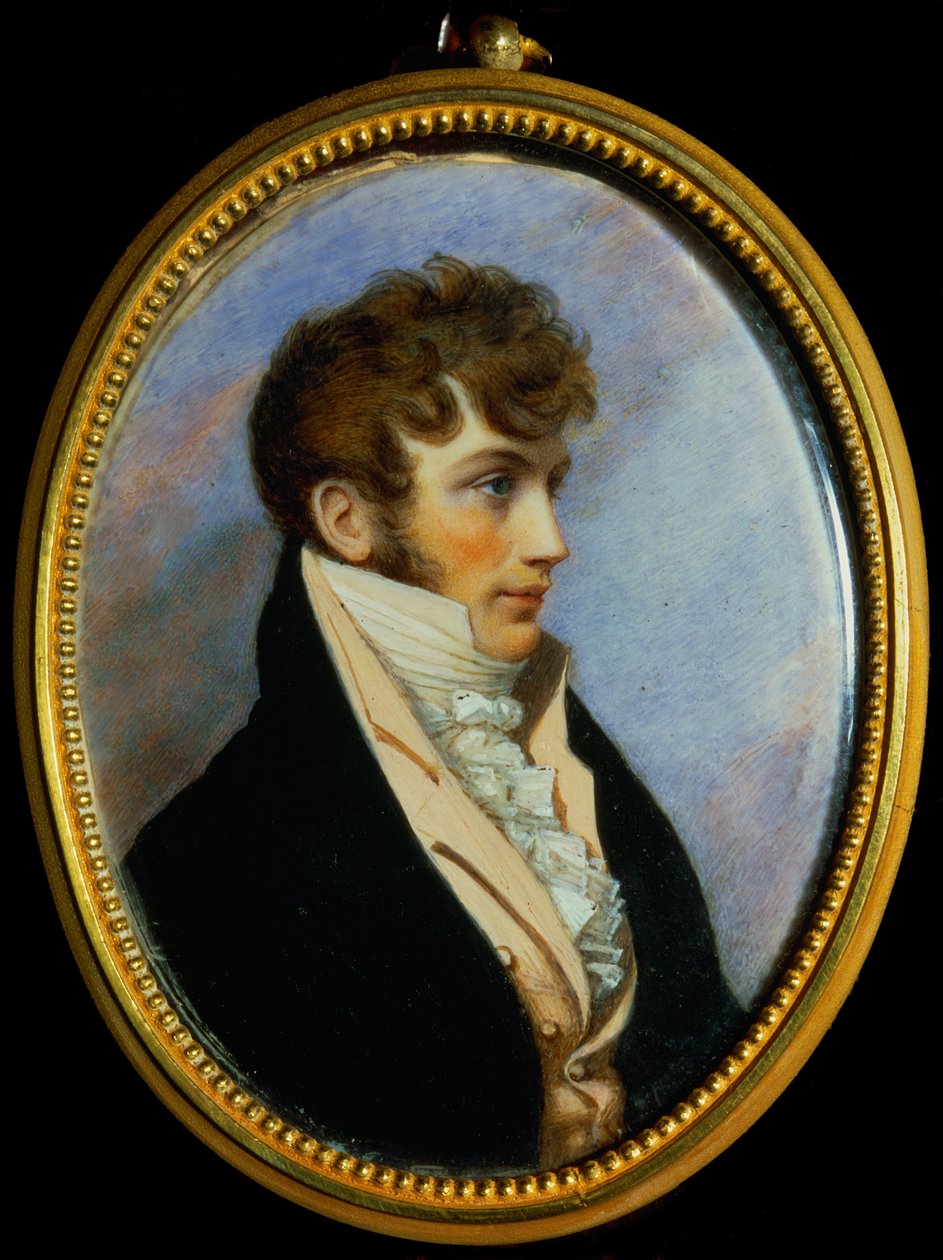 Benjamin Bathurst (1784-1809) (joka katosi salaperäisesti Berliinin ja Hampurin välillä matkustaessaan lähetysten kanssa Wienistä) tekijältä Unbekannt Unbekannt