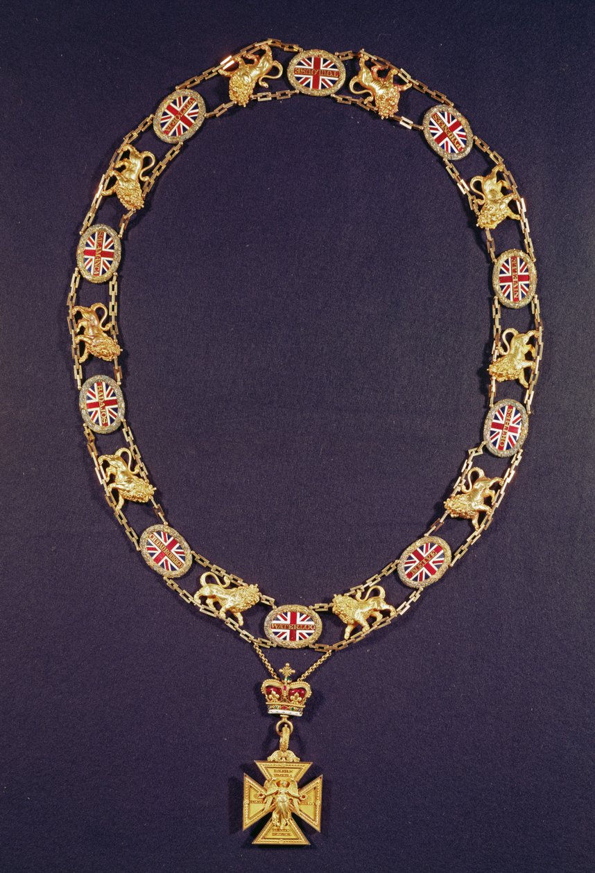 Kunniapanta, kultaa ja emalia, lahjoitti Wellingtonin herttualle (1769-1852), George IV, n. 1825 tekijältä Unbekannt Unbekannt