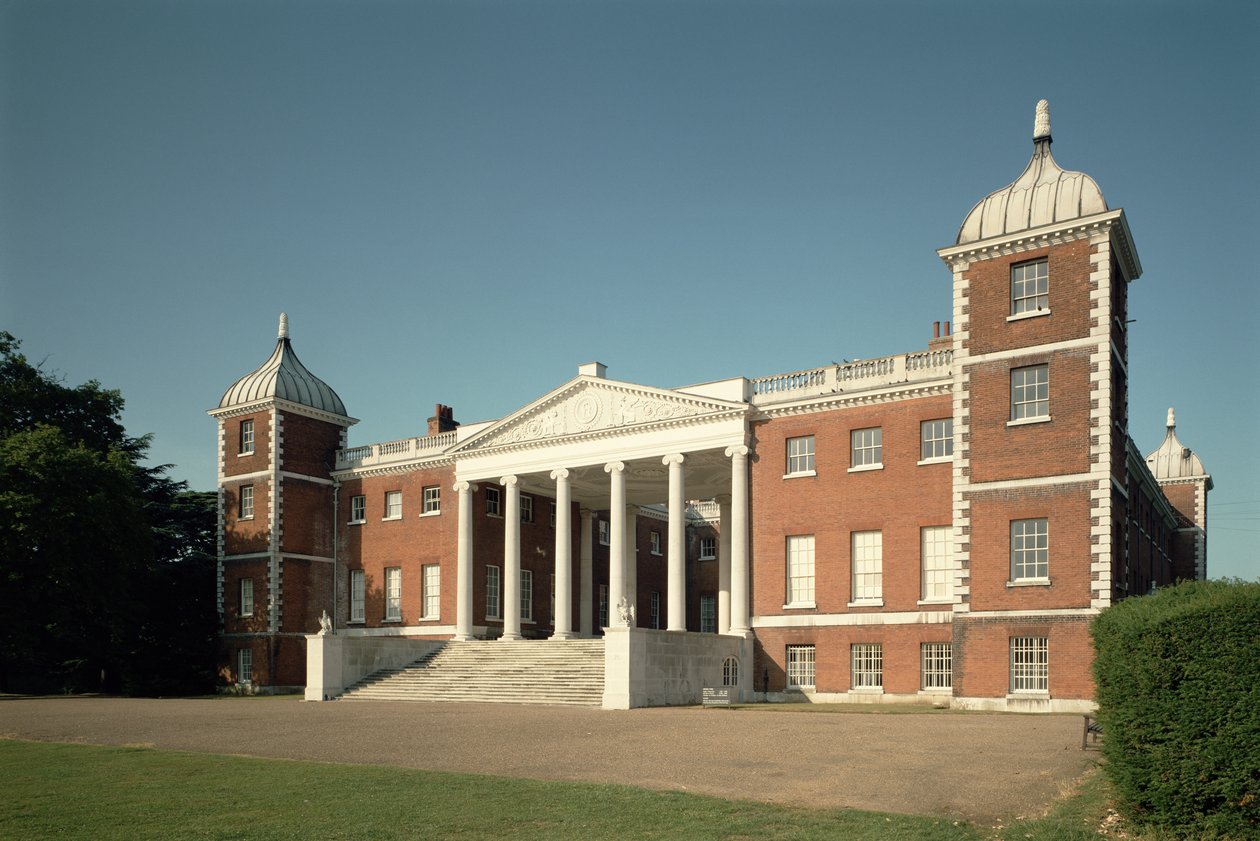 Ulkokuva itäpuolelta, Osterley Park, Middlesex tekijältä Unbekannt Unbekannt