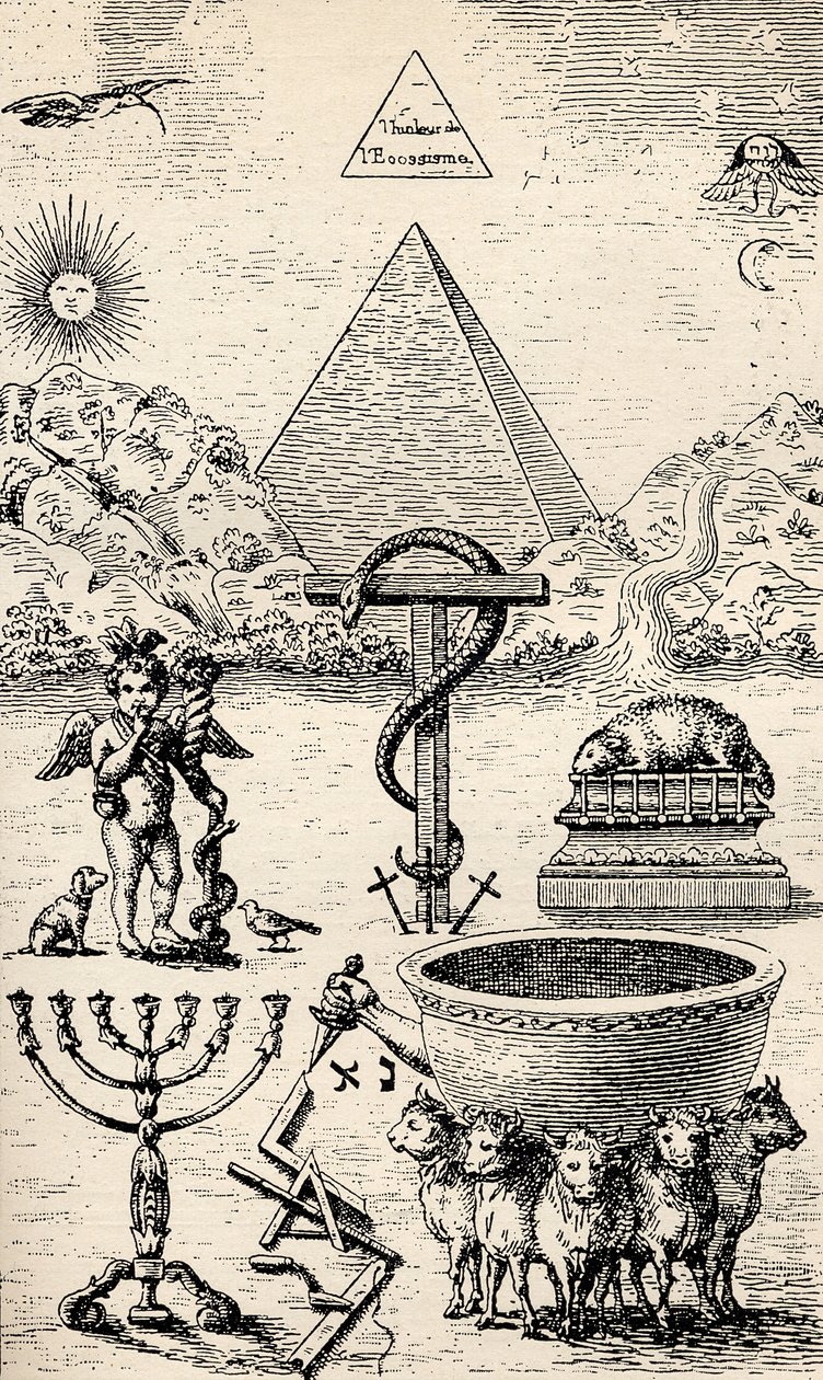 High Degree Symbols, "The Freemason", kirjoittanut Eugen Lennhoff, julkaistu 1932 tekijältä Unbekannt Unbekannt