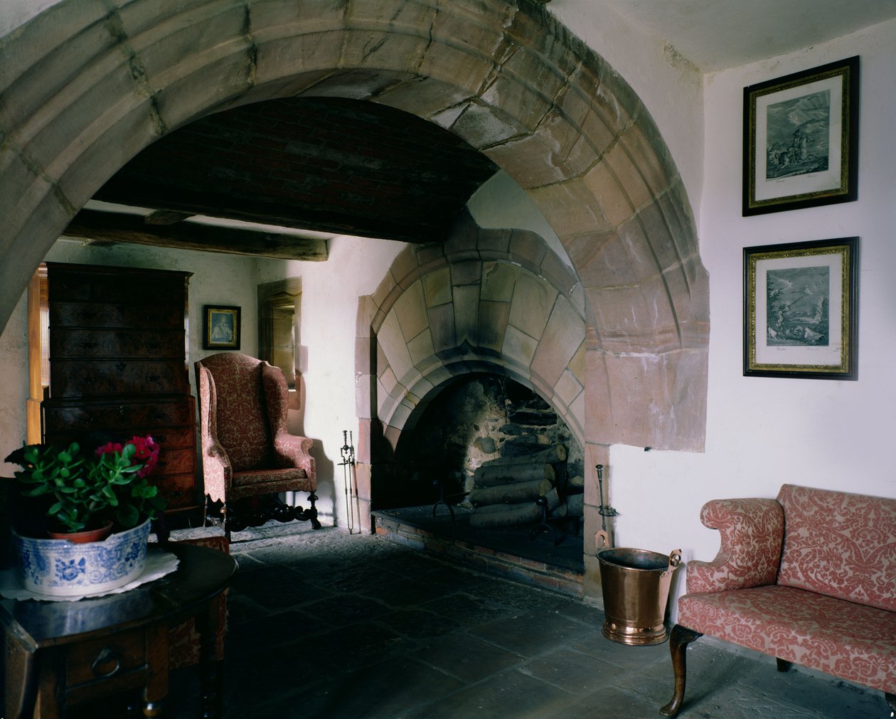 Lindisfarnen, Holy Islandin, sisustuksen on suunnitellut Sir Edwin Lutyens tekijältä Unbekannt Unbekannt