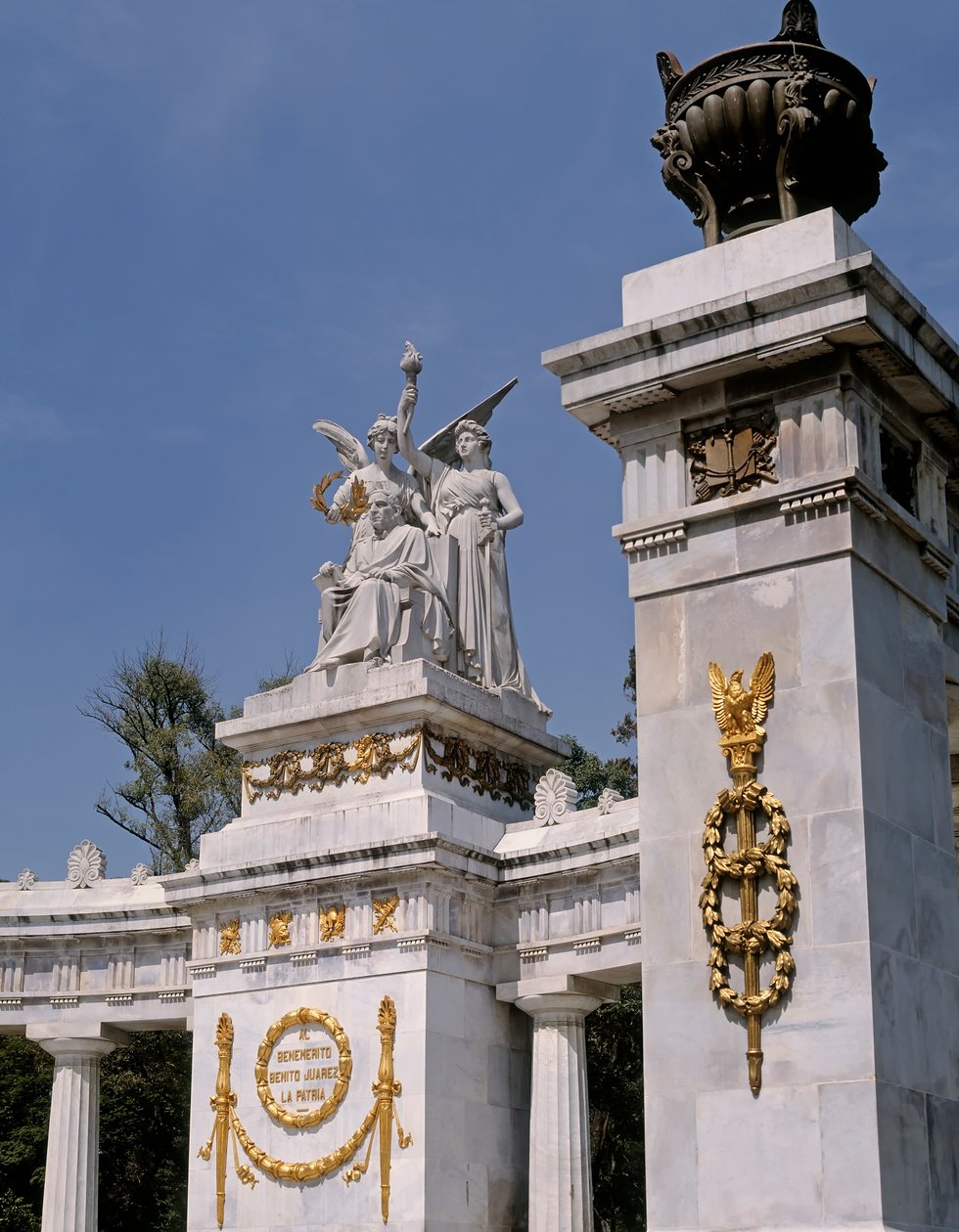 Mexico City. Benito Juarezin puoliväli. tekijältä Unbekannt Unbekannt