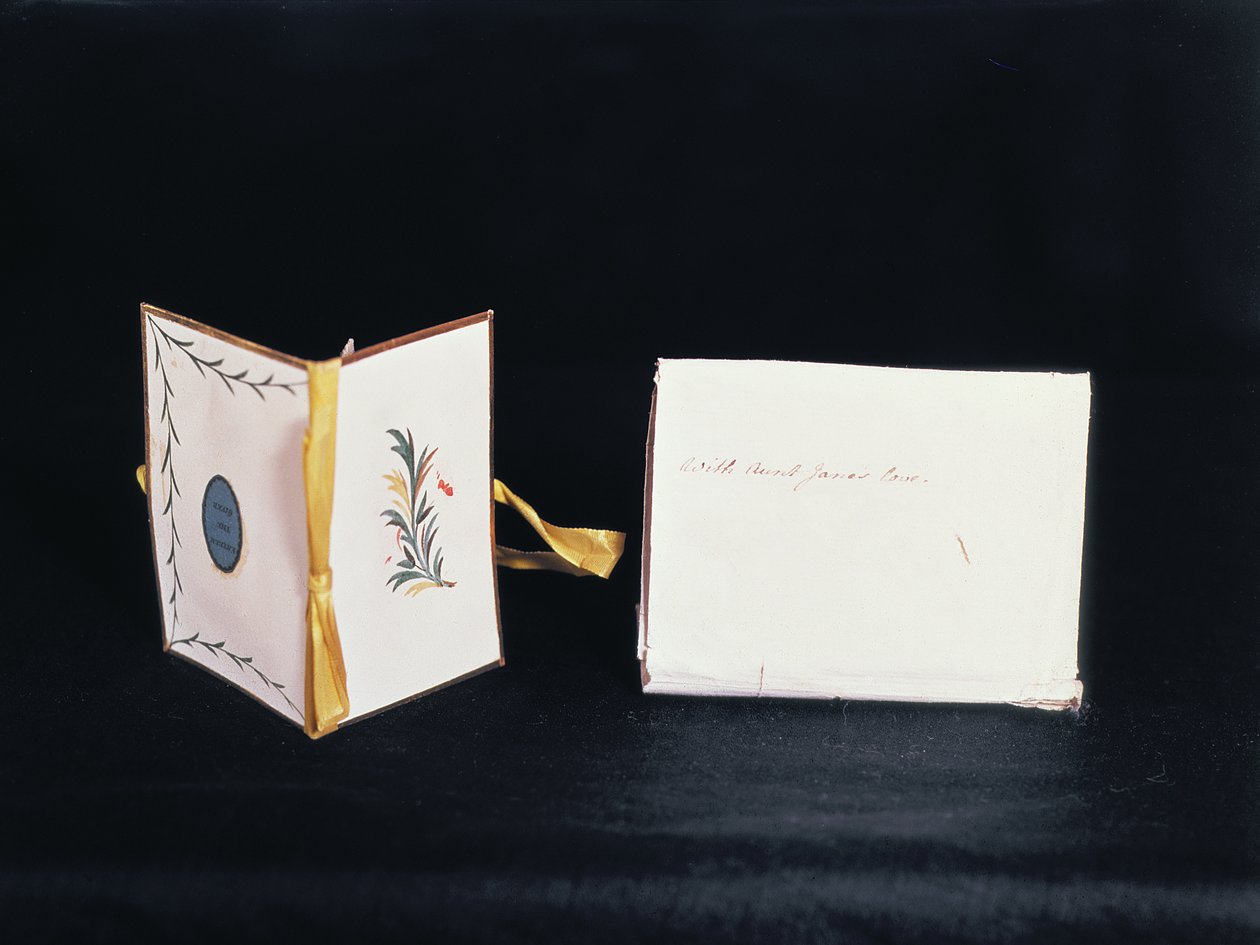 Jane Austenin valmistama neulakotelo, 1700-luvun loppu tekijältä Unbekannt Unbekannt