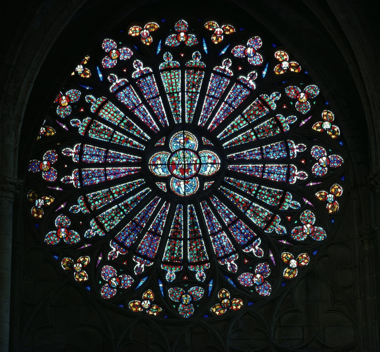 North Rose Window, 1300-luku tekijältä Unbekannt Unbekannt