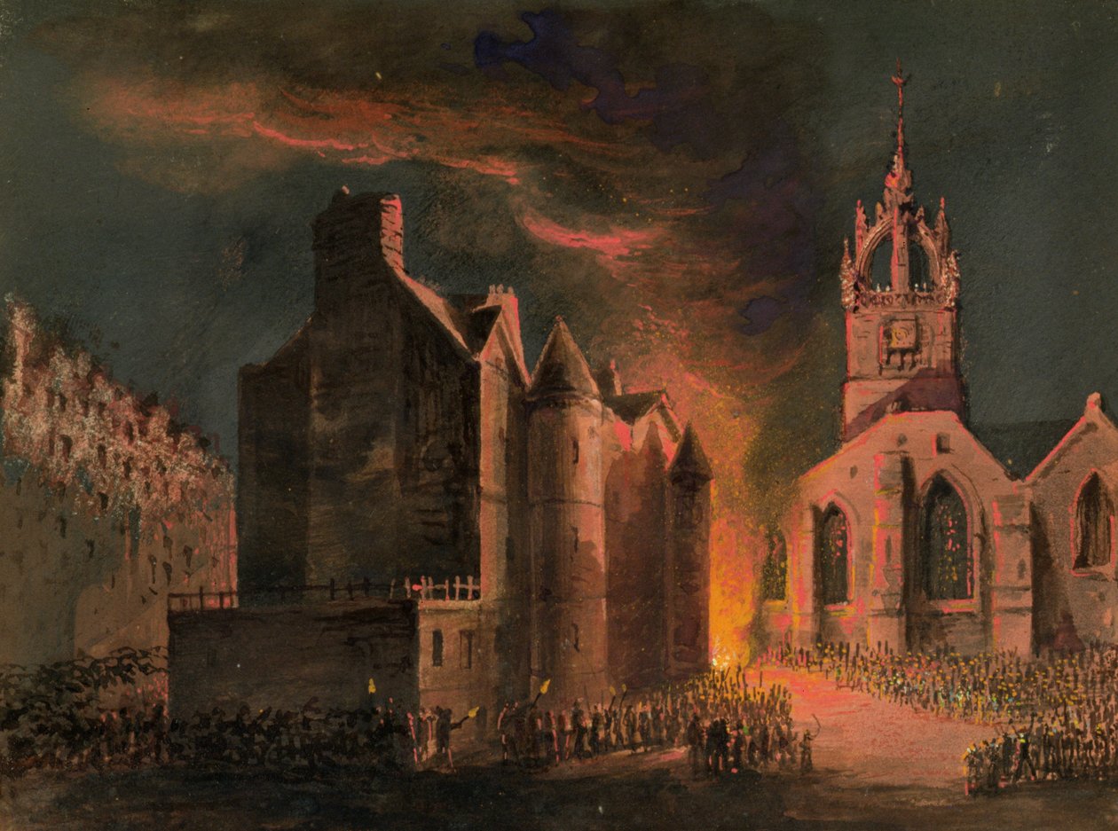 Porteous Mob, 8. syyskuuta 1736 tekijältä Unbekannt Unbekannt